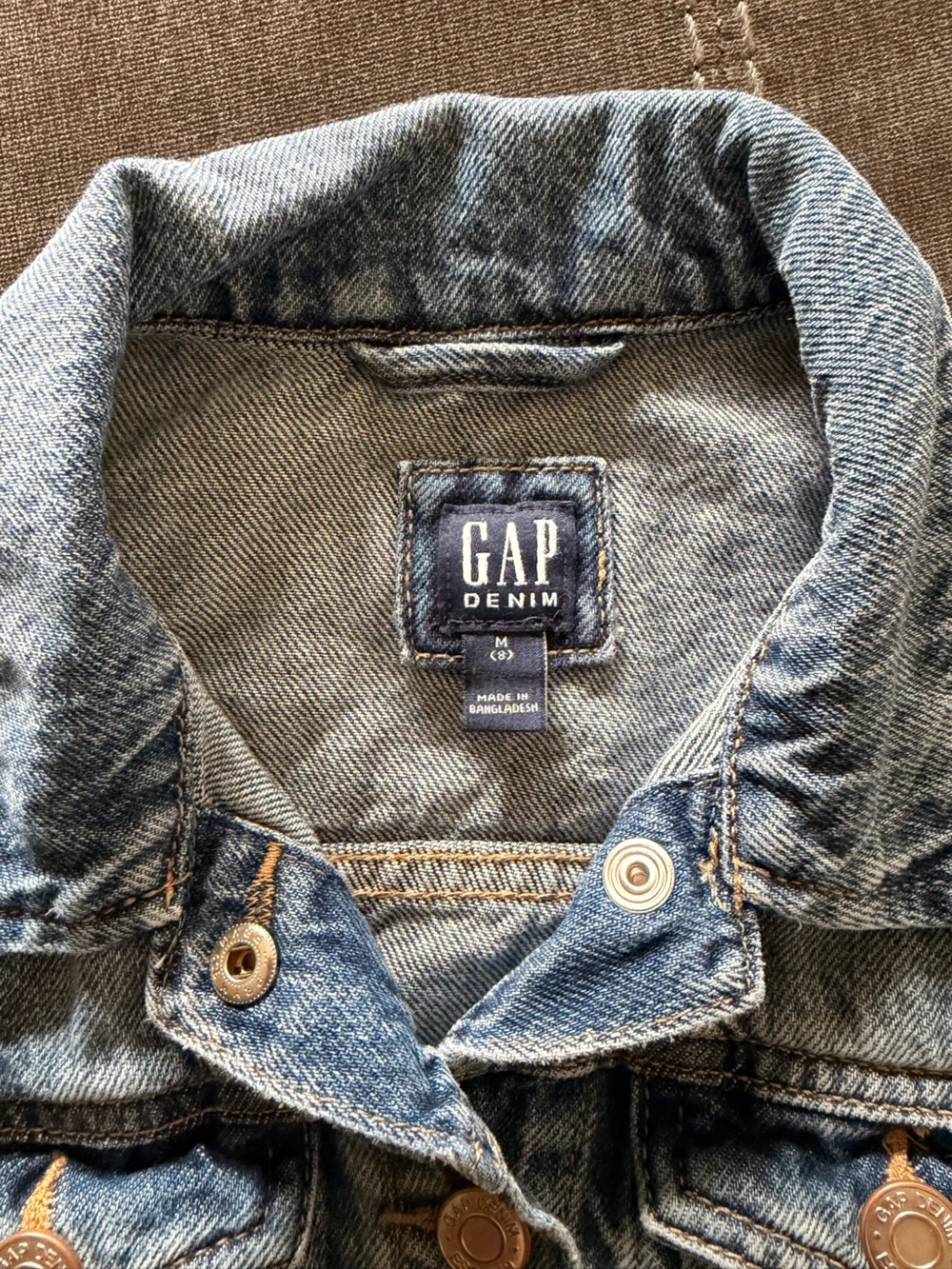 GAP Kids Light Wash Blue Denim Jacket